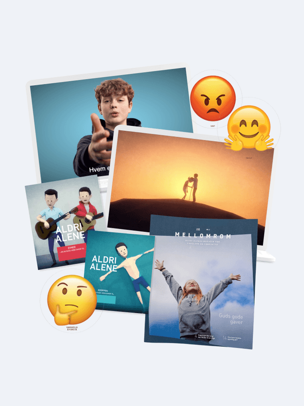 Aldri Alene pakke 2
